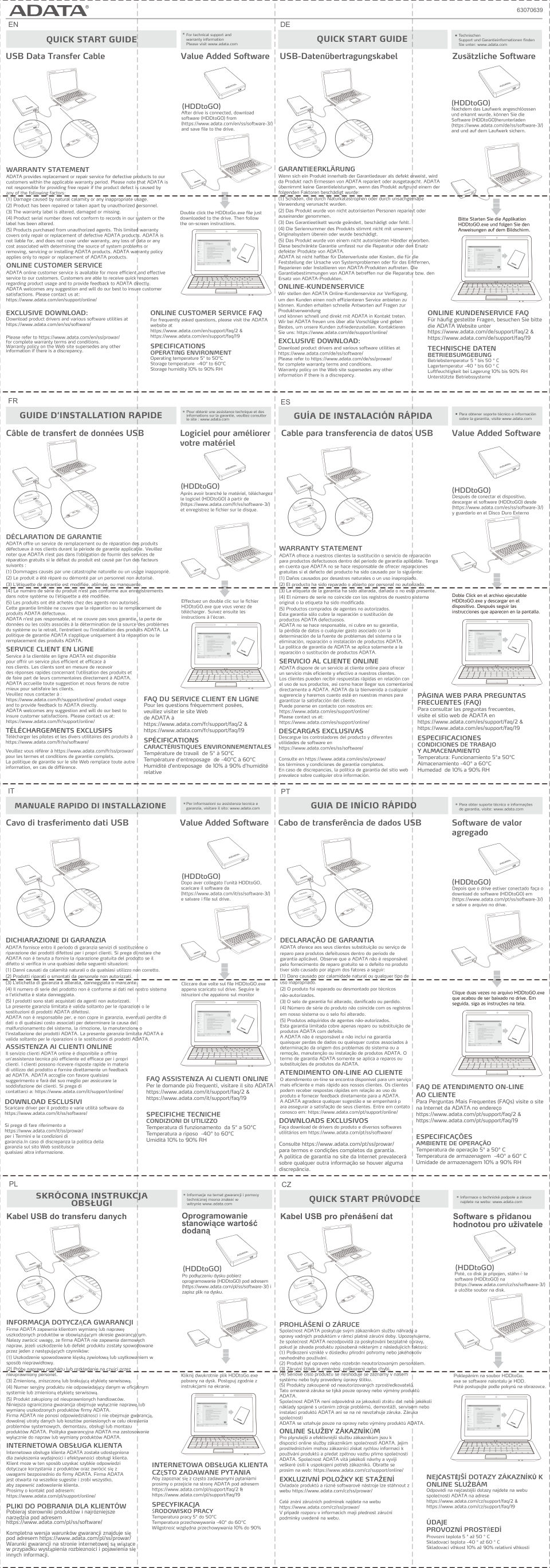1000 ГБ Внешний SSD ADATA Elite SE880 [AELI-SE880-1TCGY]