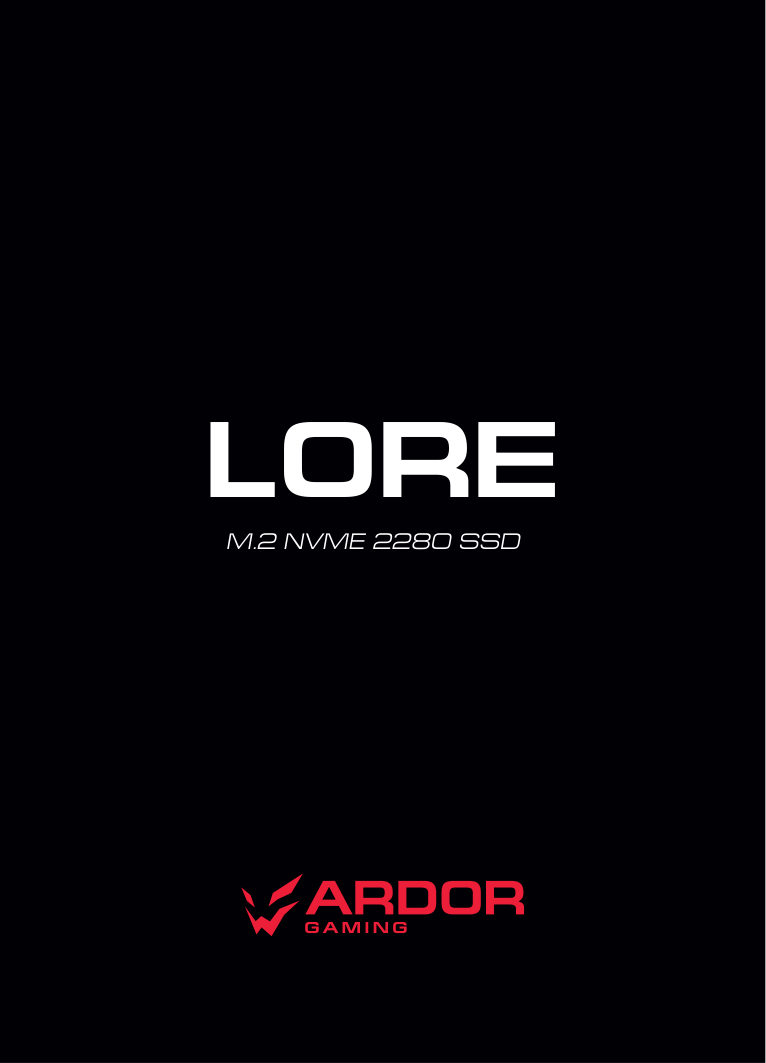 1024 ГБ M.2 NVMe накопитель ARDOR GAMING Lore L283 [AGL283G1024]