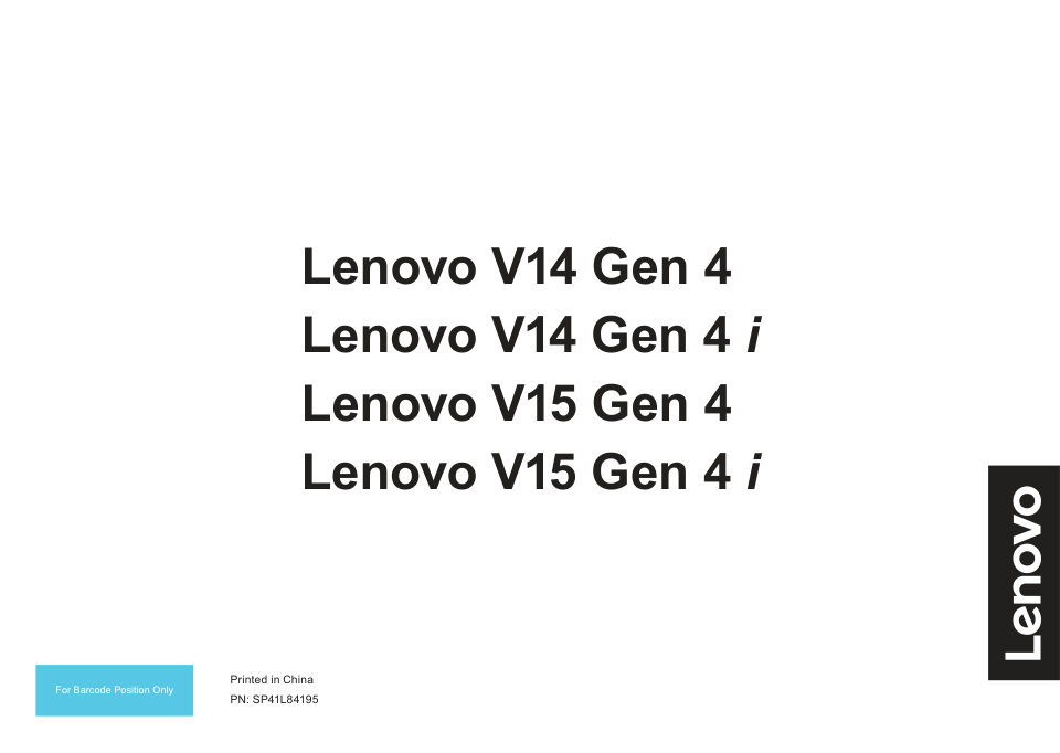 15.6" Ноутбук Lenovo V15 G4 IRU