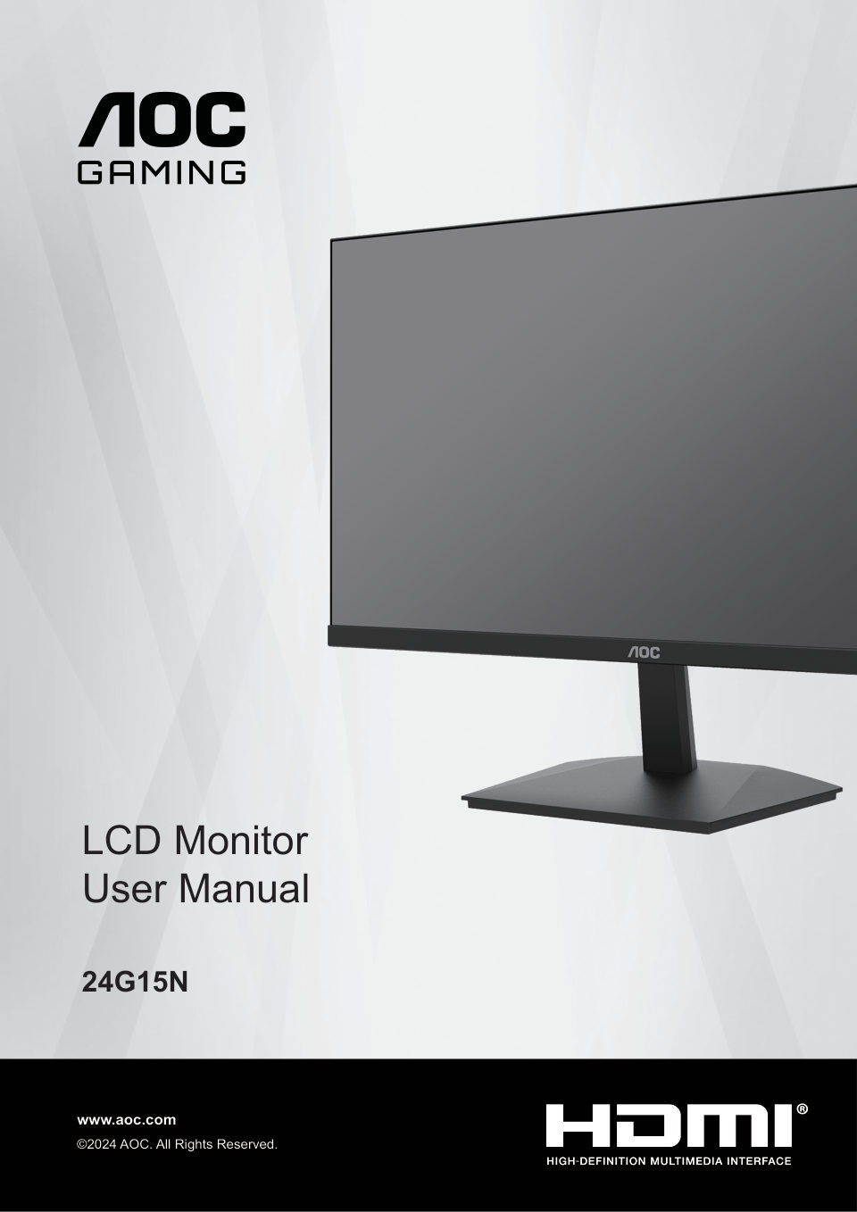 23.8" Монитор AOC 24G15N