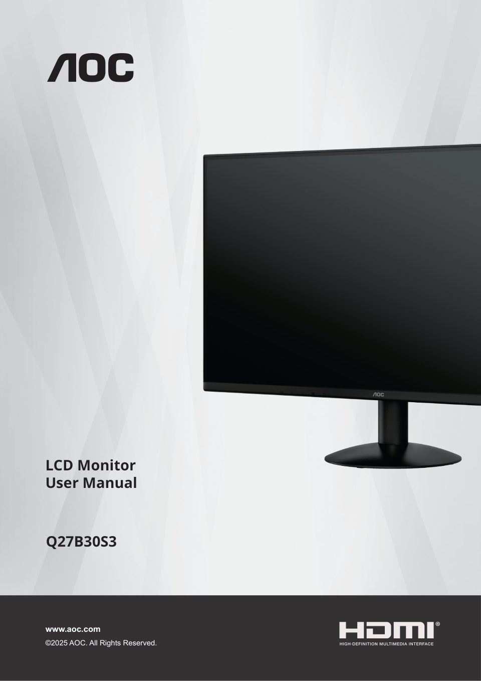 27" Монитор AOC Q27B30S3