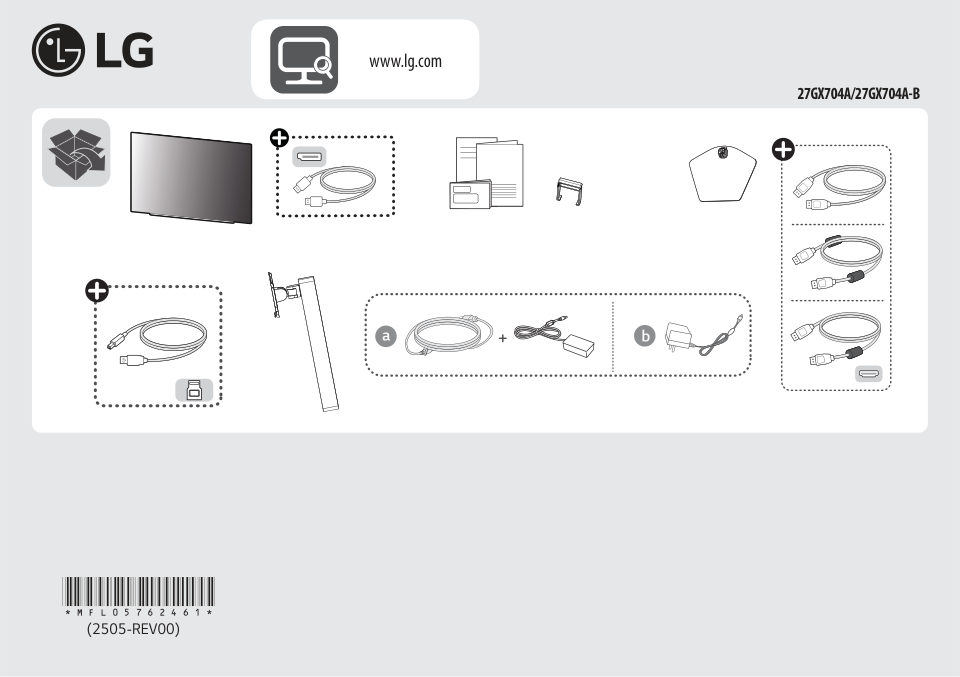 27" Монитор LG 27GX704A-B