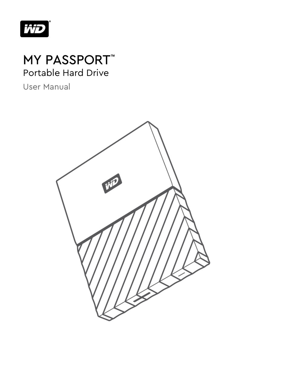 2 ТБ Внешний HDD WD My Passport [WDBYVG0020BRD-CESN]
