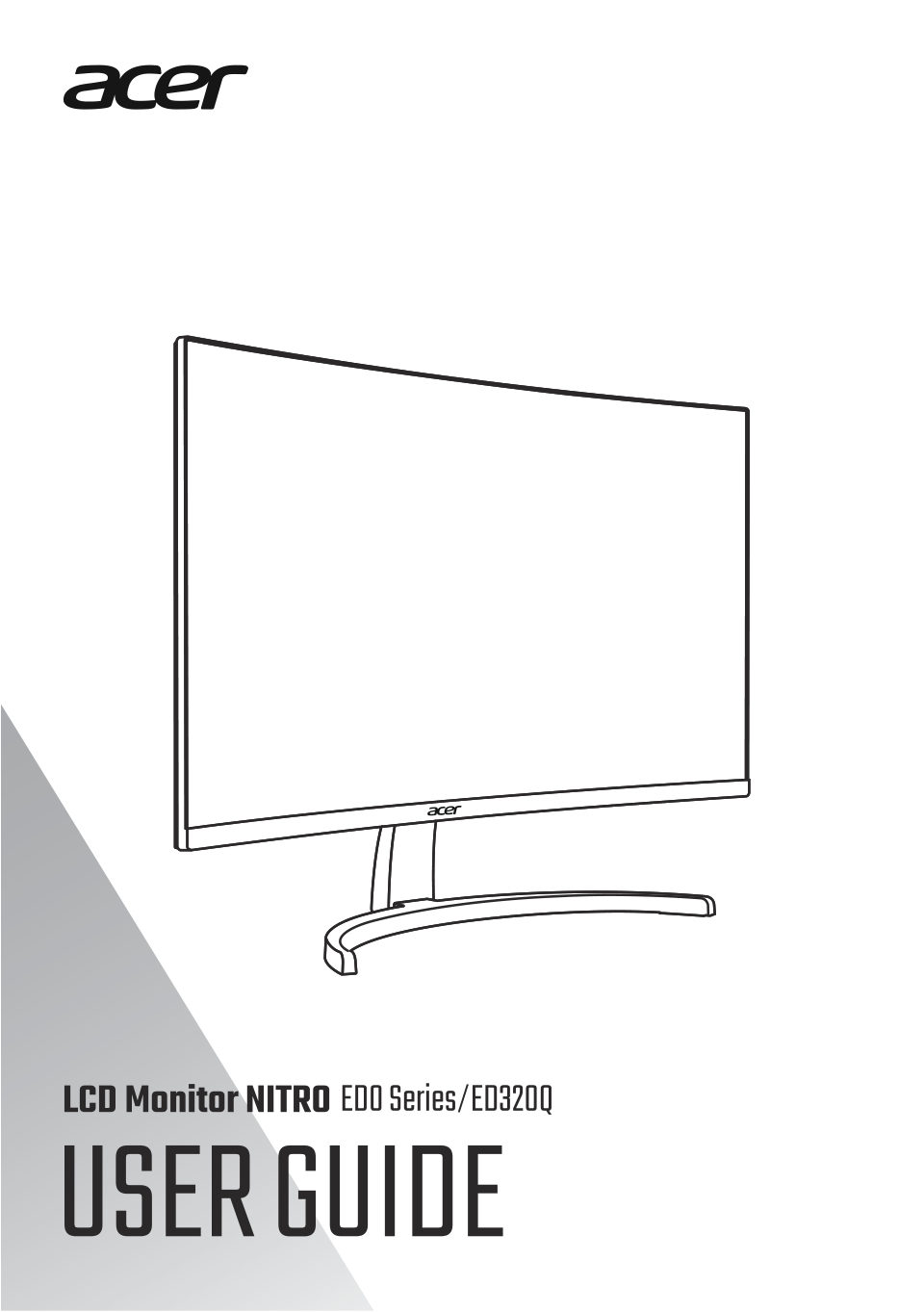 31.5" Монитор Acer Nitro ED320QRS3biipx