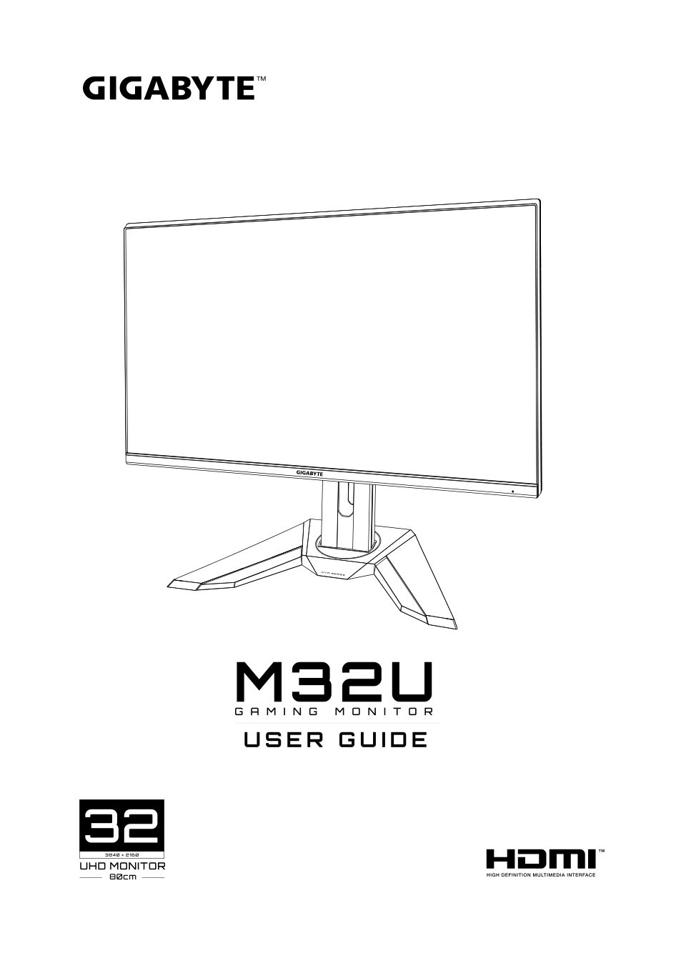 31.5" Монитор GIGABYTE M32U