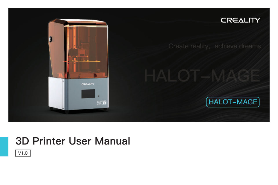 3D принтер CREALITY HALOT-MAGE