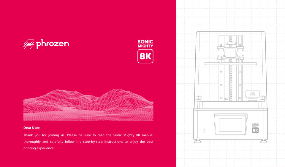 3D принтер Phrozen Sonic Mighty 8K