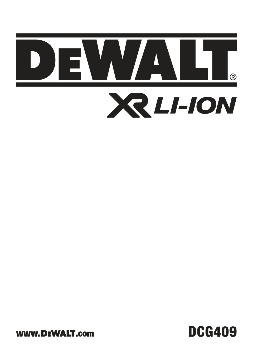 Углошлифовальная машина (УШМ) DeWALT DCG409NT XR FLEXVOLТ 18/54V , Без ЗУ, Без АКБ