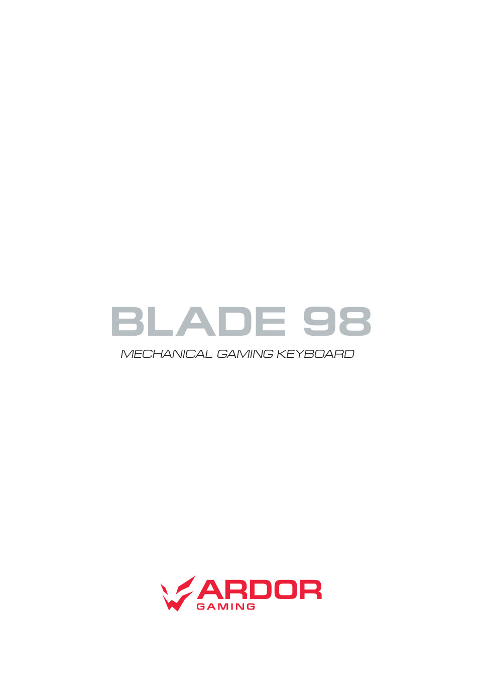 ARDOR GAMING AG-ODM-B98-Red-W