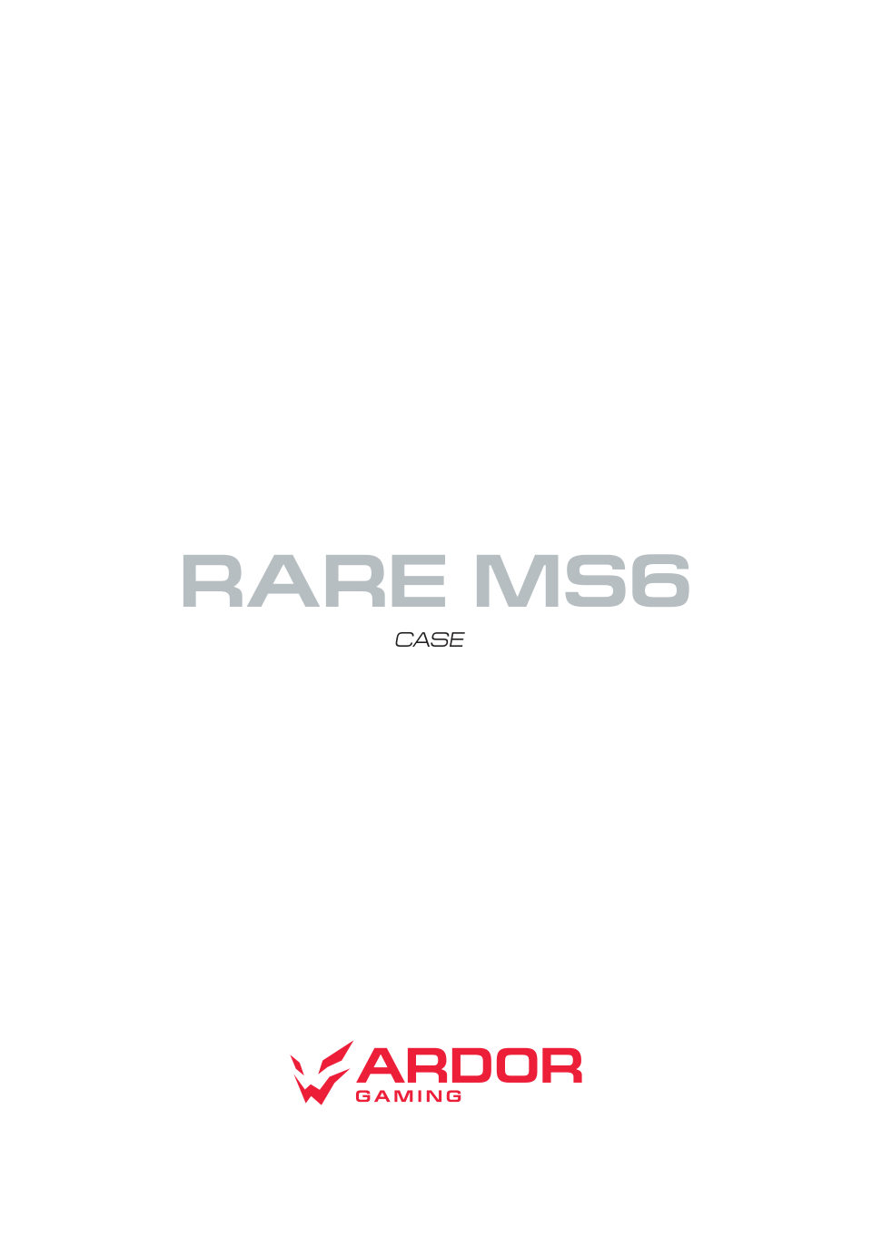 ARDOR GAMING Rare MS6 Minicase