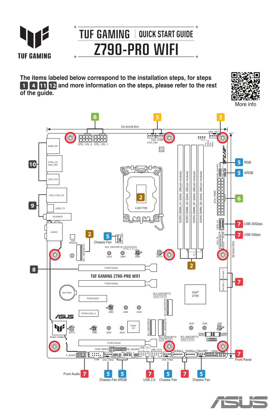 ASUS TUF GAMING Z790-PRO WIFI