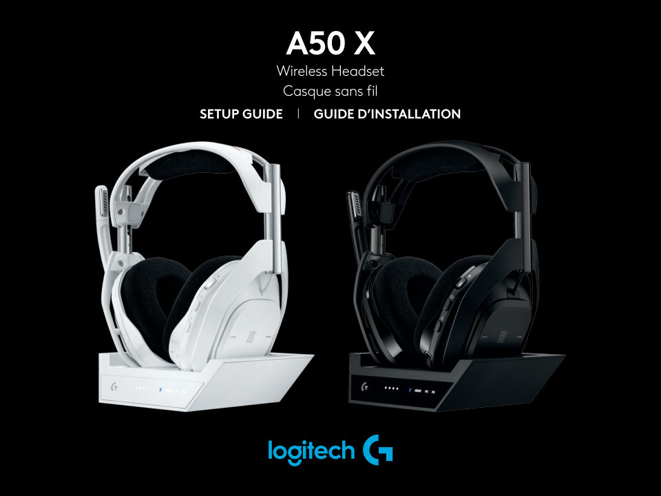 Беспроводные наушники Logitech Astro A50X белый 2025