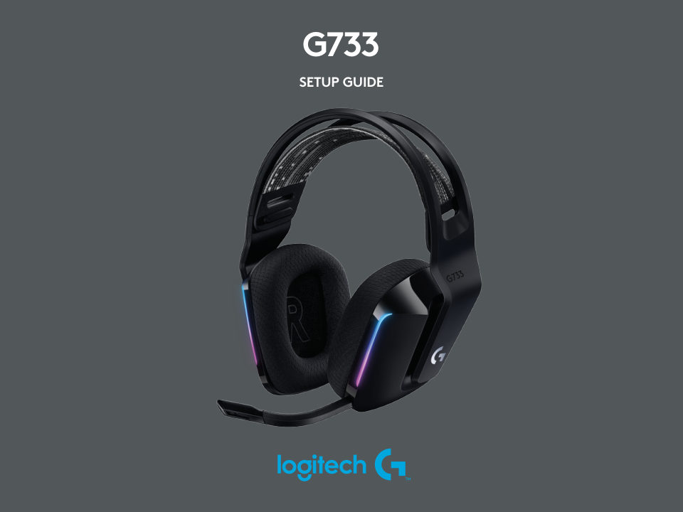 Беспроводные наушники Logitech G733 синий 2021