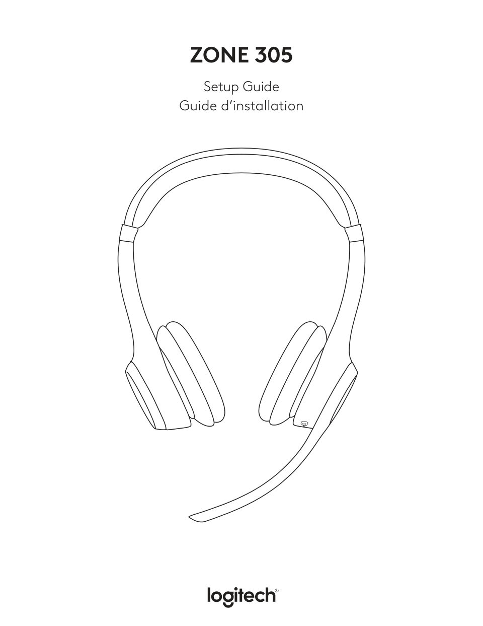 Беспроводные наушники Logitech Zone 305 UC