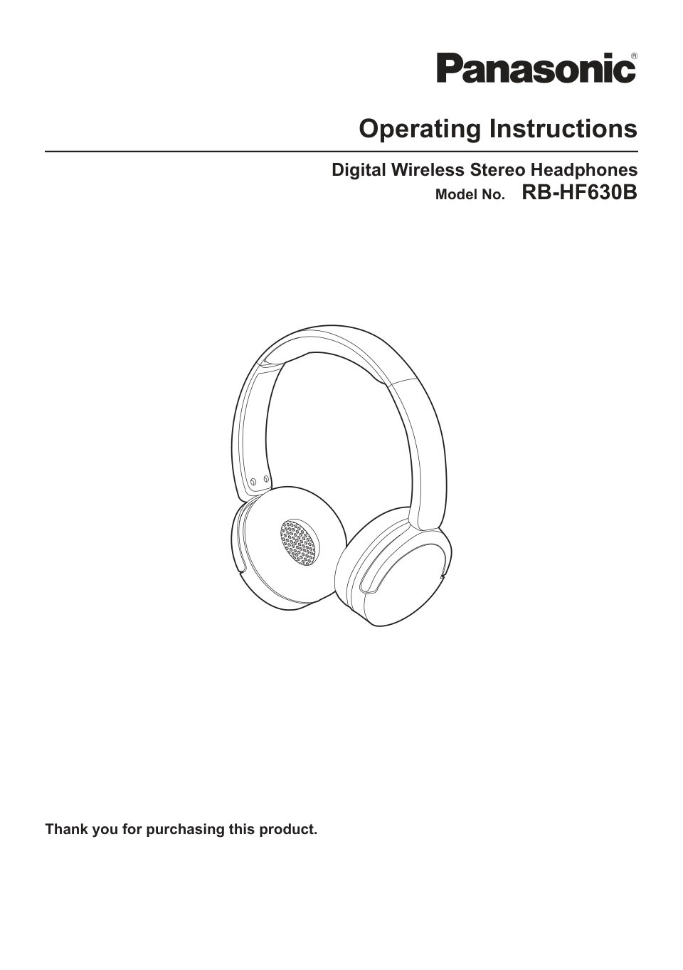 Беспроводные наушники Panasonic RB-HF630BG-A синий 2024
