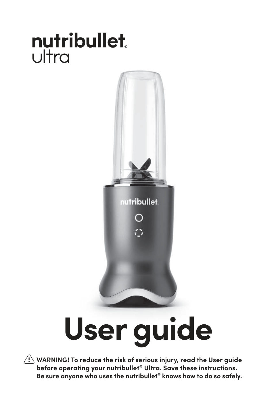 Блендер стационарный Nutribullet NB1206DGCC