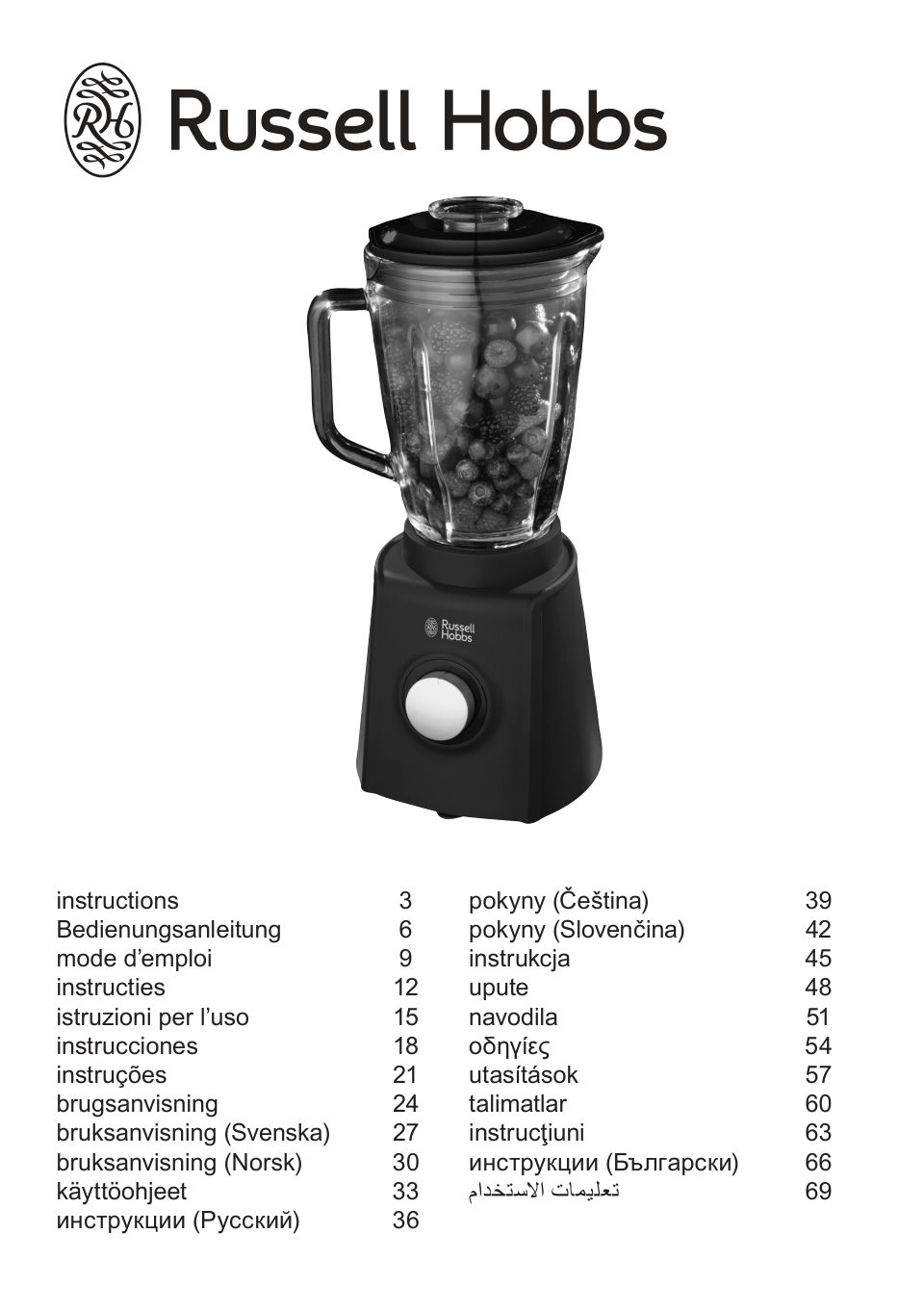 Блендер стационарный Profi Cook PC-UM 1195