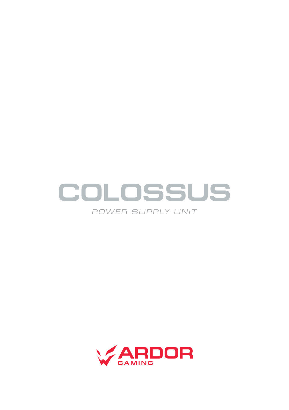 Блок питания ARDOR GAMING Colossus 1000WPF Platinum