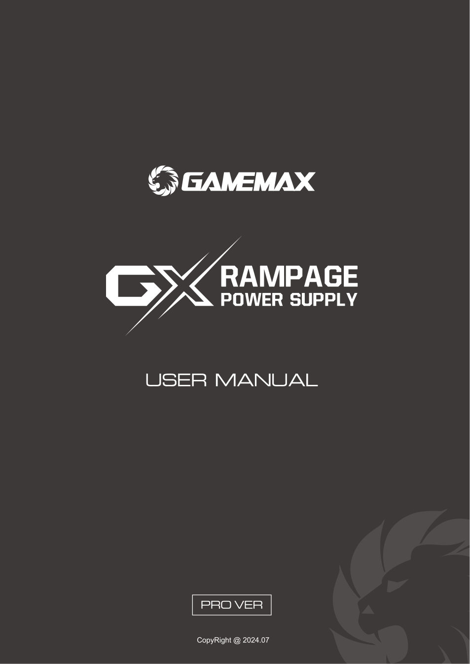 Блок питания GameMax GX-750 PRO WH [214607500021]