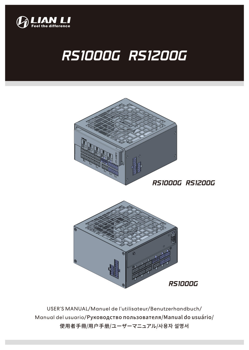 Блок питания LIAN LI RS GOLD 1200 [G9P.RS1200G.BH00.RU]