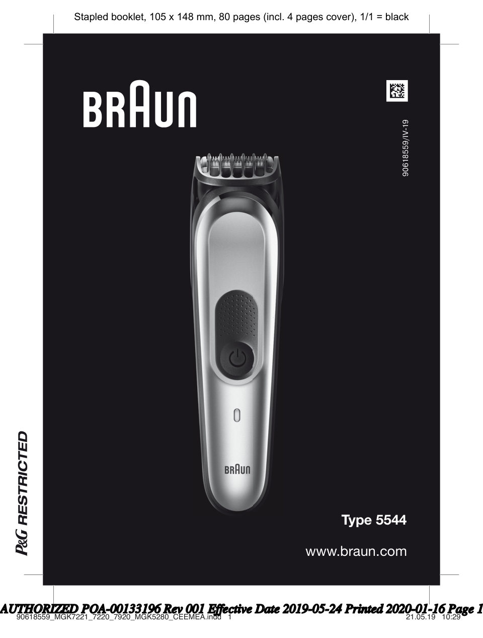 Braun MGK7420