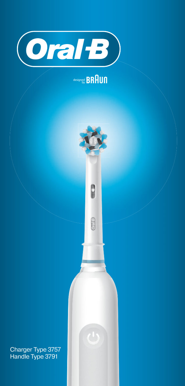 Набор зубных щеток Braun Oral-B Pro 1 (500) Duo/D305.523.3H голубой,