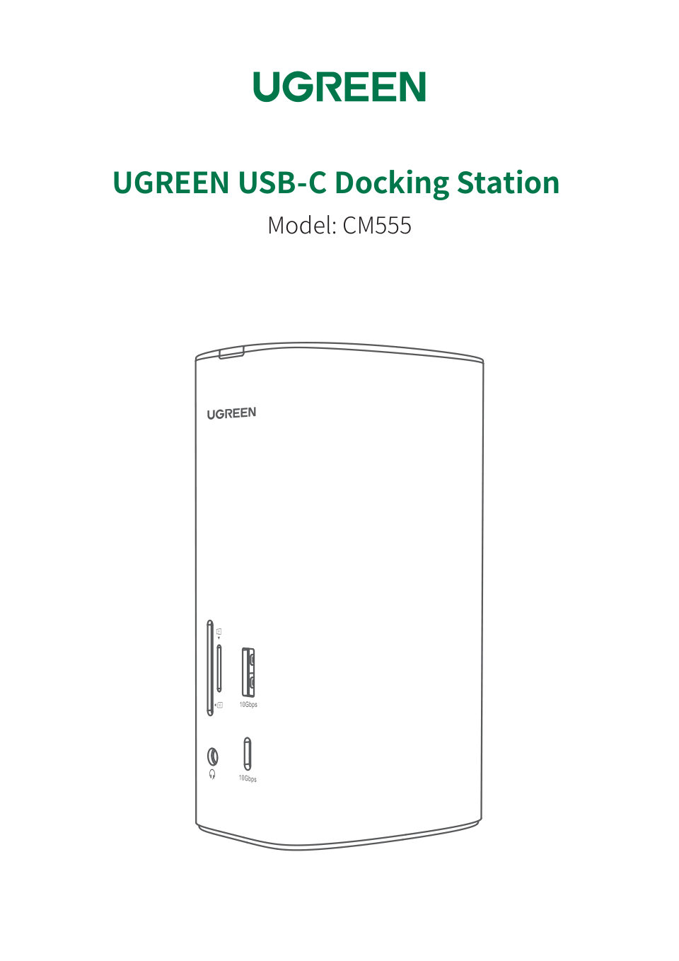 Док-станция Ugreen CM555