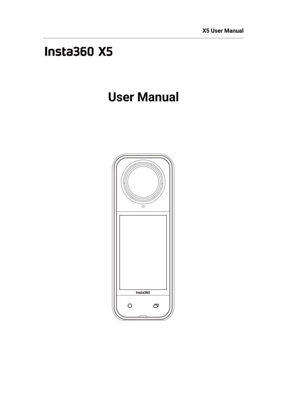 Экшн-камера Insta360 X5