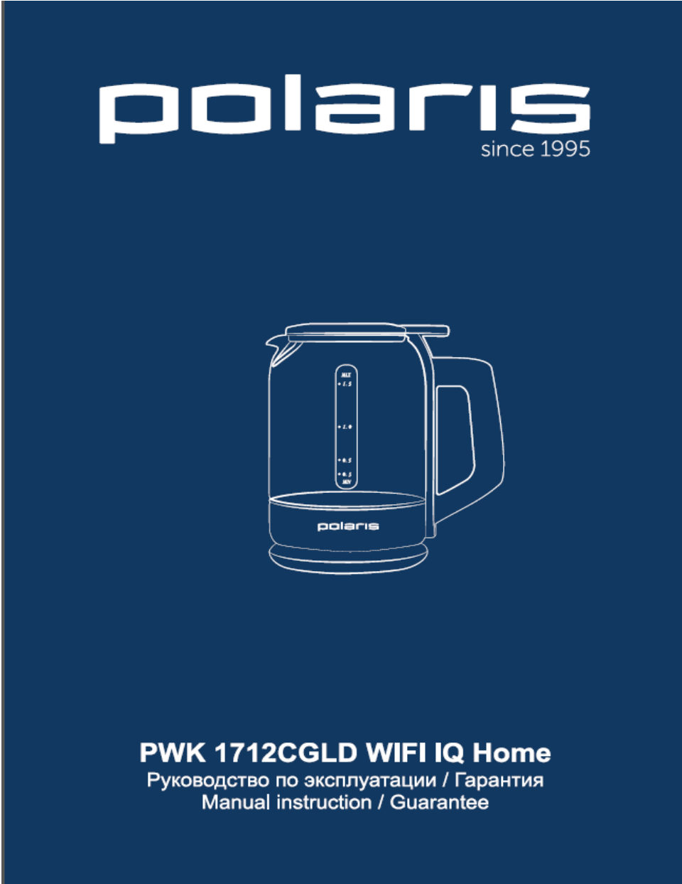 Электрочайник Polaris PWK 1712CGLD (MULTI)