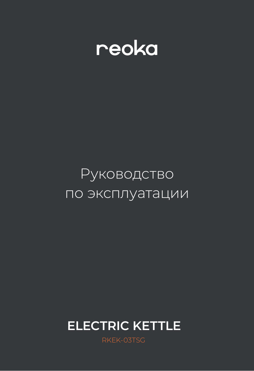 Электрочайник Reoka RKEK-03TSG