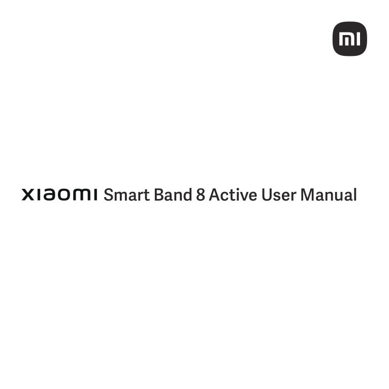 Фитнес-браслет Xiaomi Smart Band 8