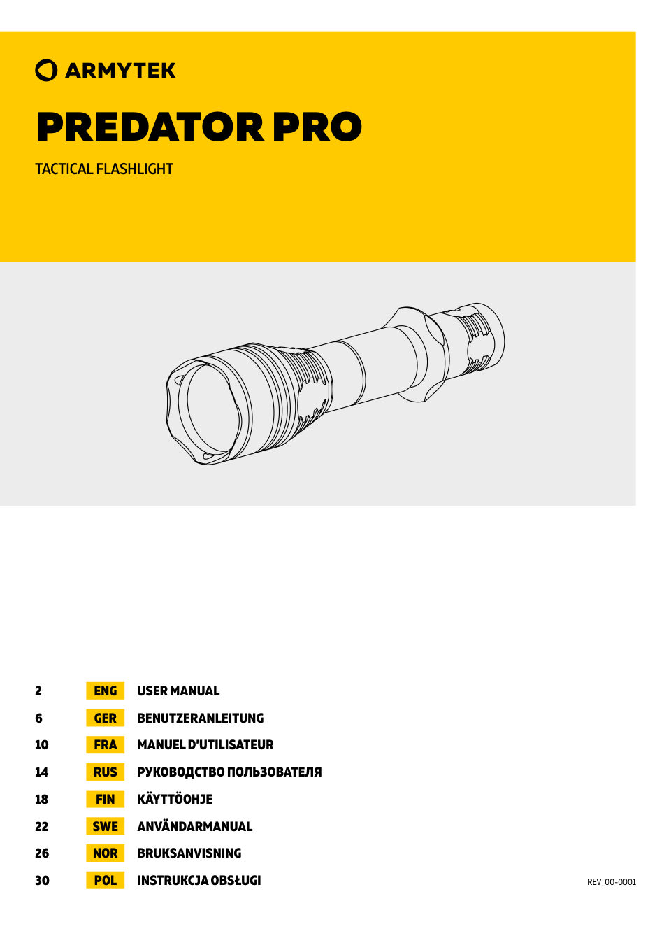 Фонарь Armytek Predator Pro Magnet