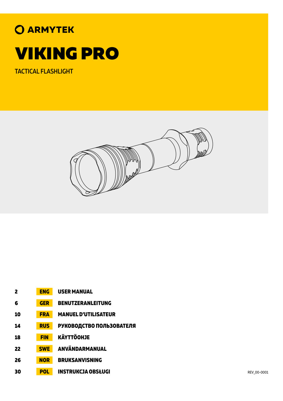 Фонарь Armytek Viking Pro Magnet