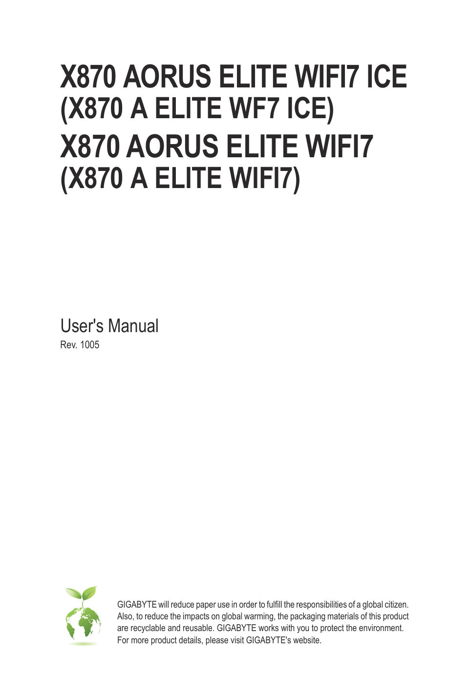 GIGABYTE X870M AORUS ELITE WIFI7
