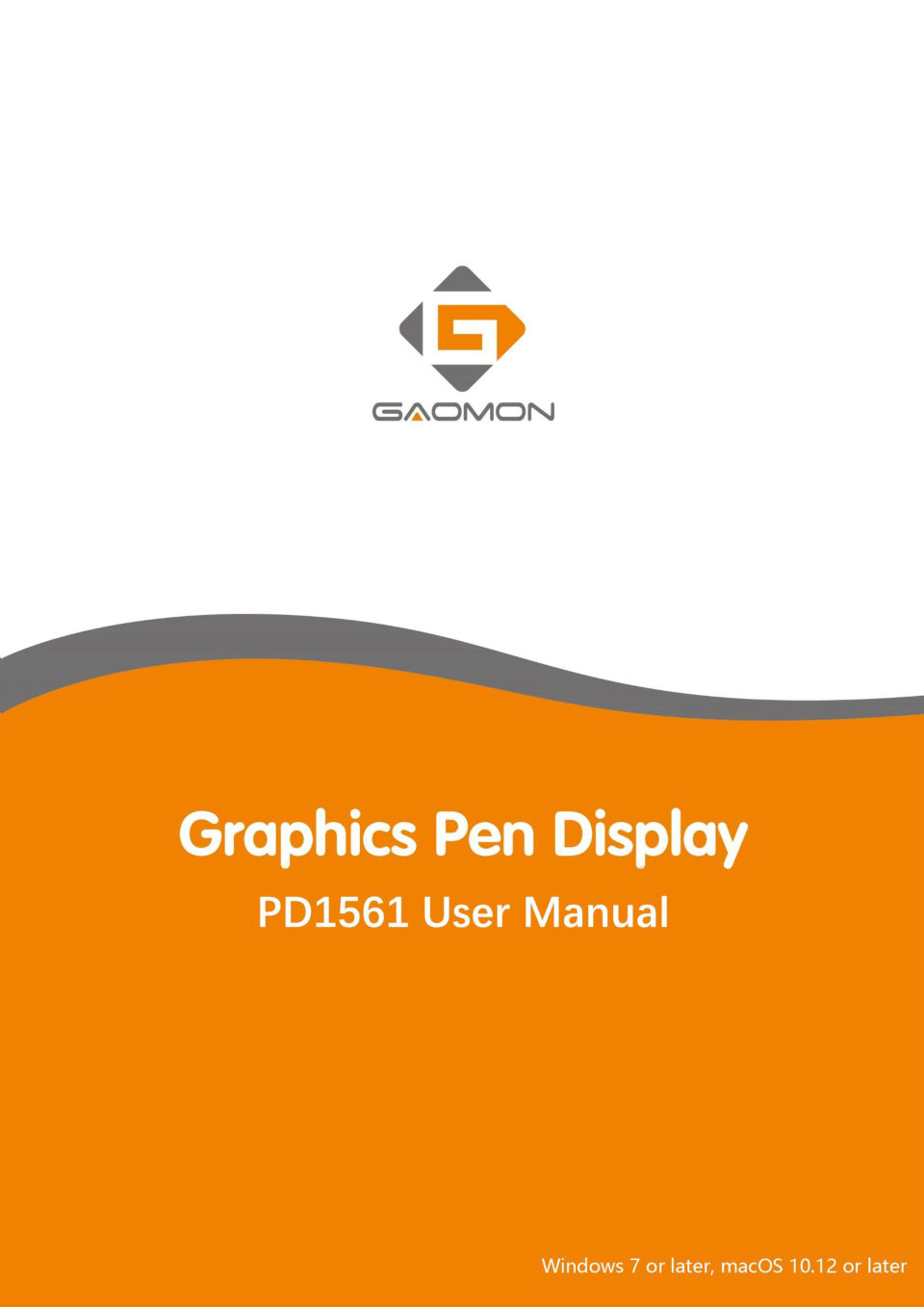 Графический монитор GAOMON PD1561