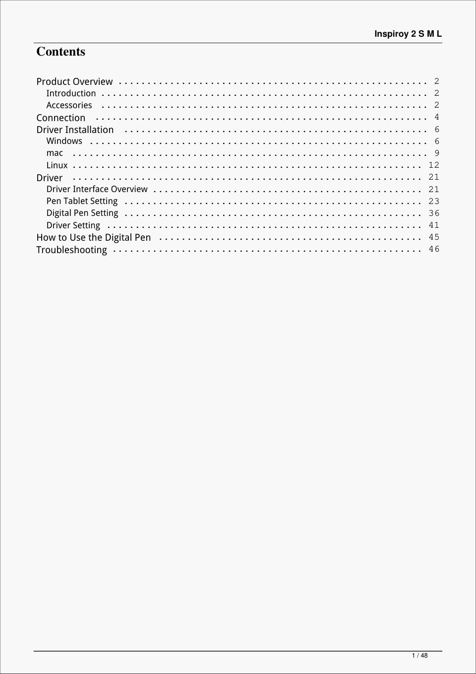 Графический планшет HUION Inspiroy 2S