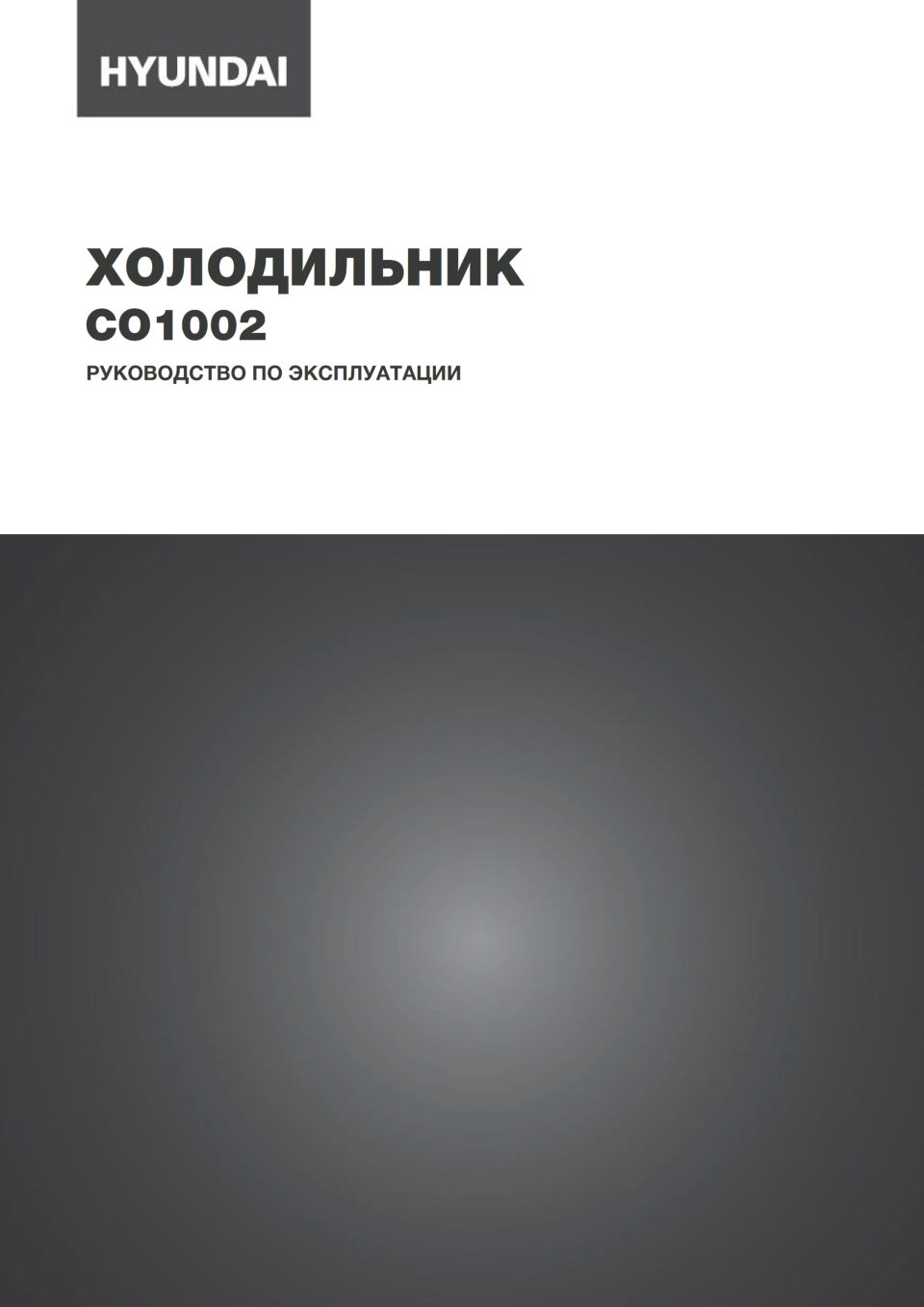 Холодильник компактный Hyundai CO1002