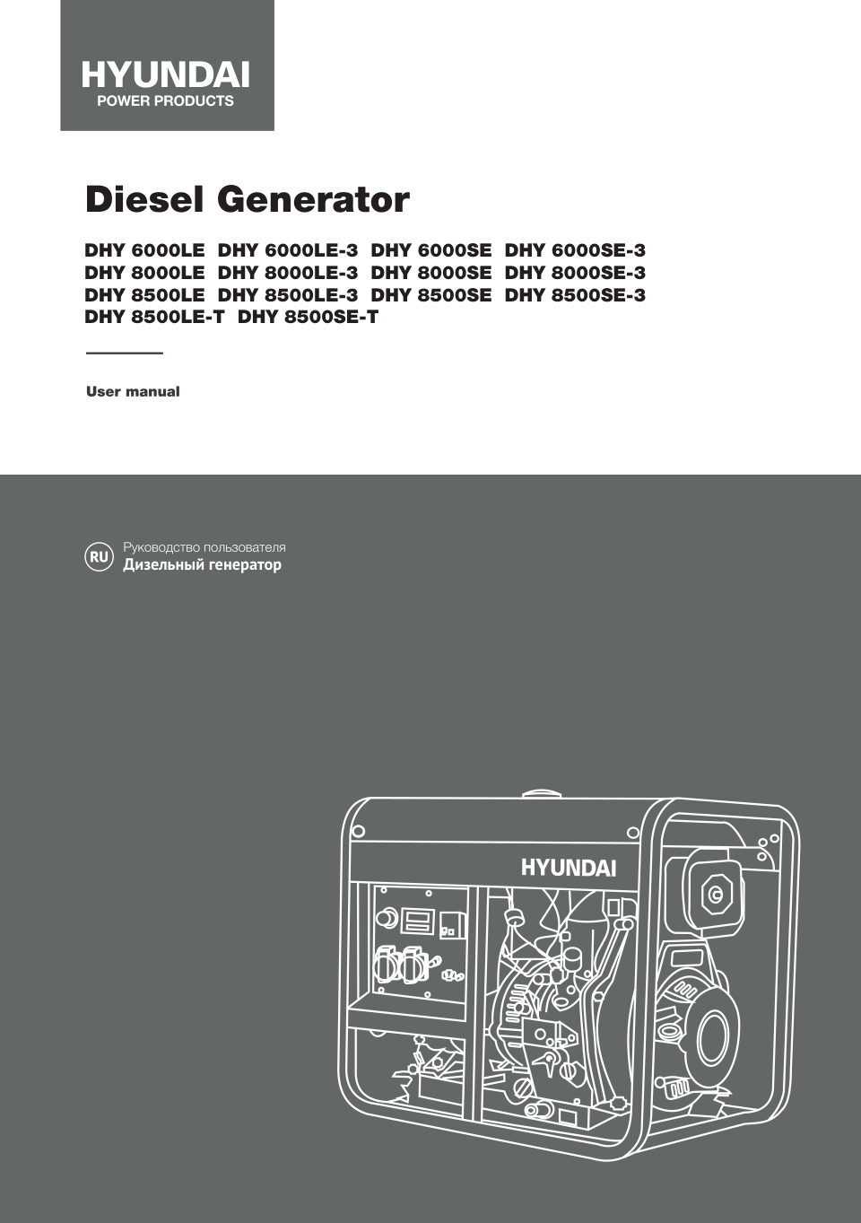 Hyundai DHY 8500LE-3