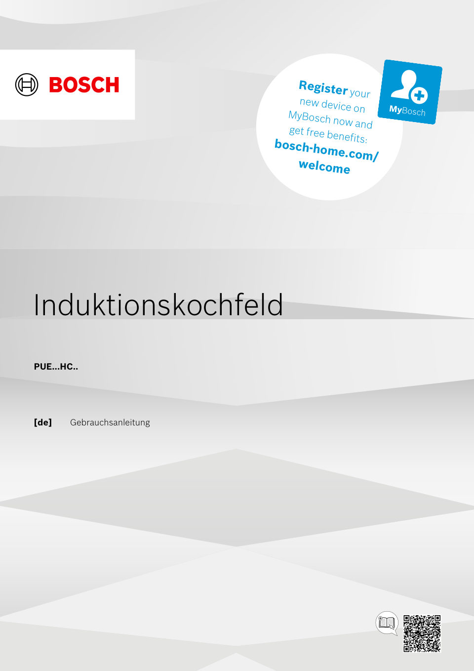 Индукционная варочная поверхность Bosch PUE611HC1E