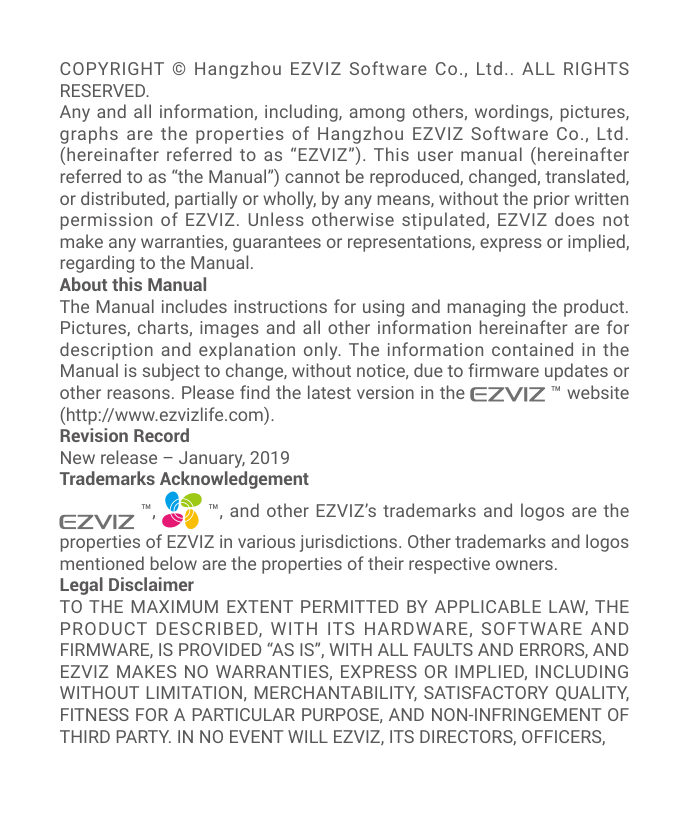IP-камера EZVIZ CS-H1c