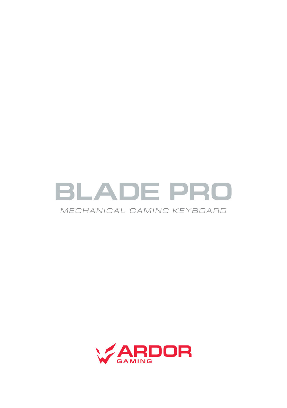 Клавиатура проводная ARDOR GAMING Blade PRO