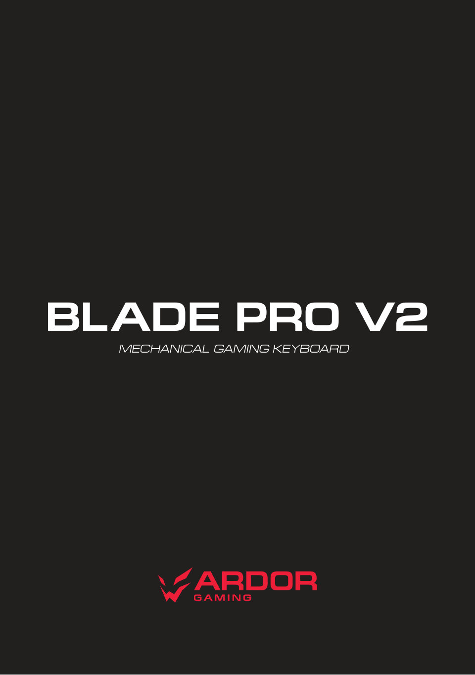 Клавиатура проводная ARDOR GAMING Blade PRO V2