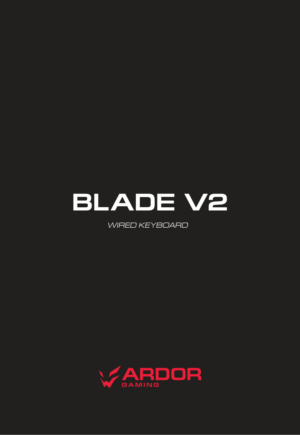 Клавиатура проводная ARDOR GAMING Blade V2