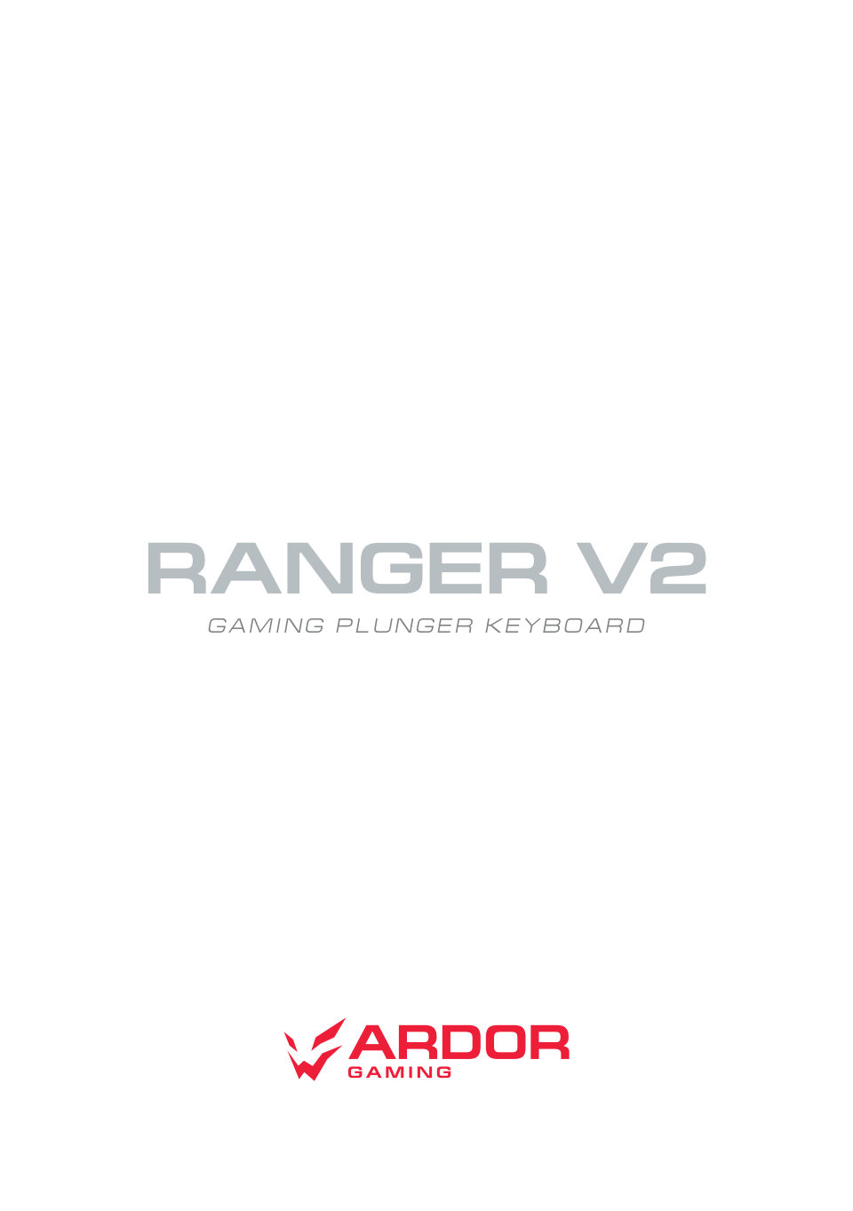 Клавиатура проводная ARDOR GAMING Ranger V2