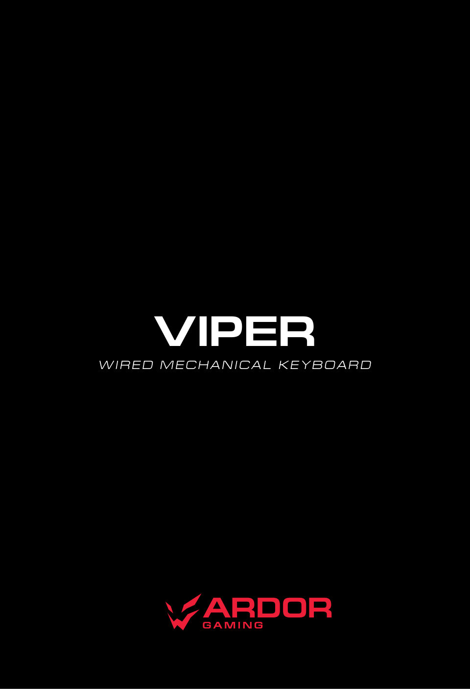 Клавиатура проводная ARDOR GAMING Viper