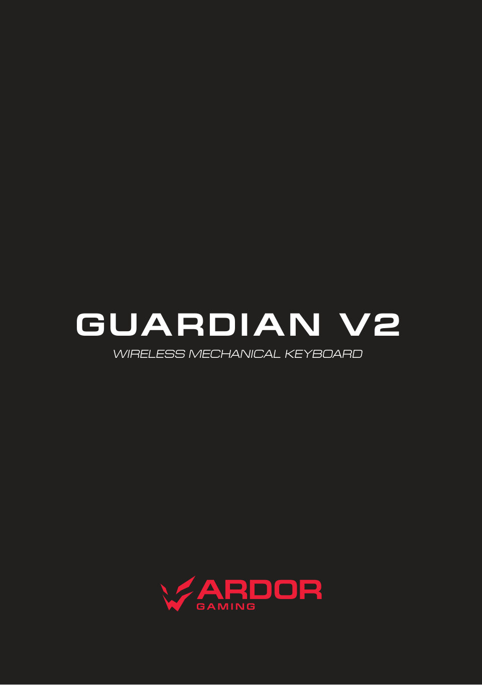 Клавиатура проводная + беспроводная ARDOR GAMING Guardian V2
