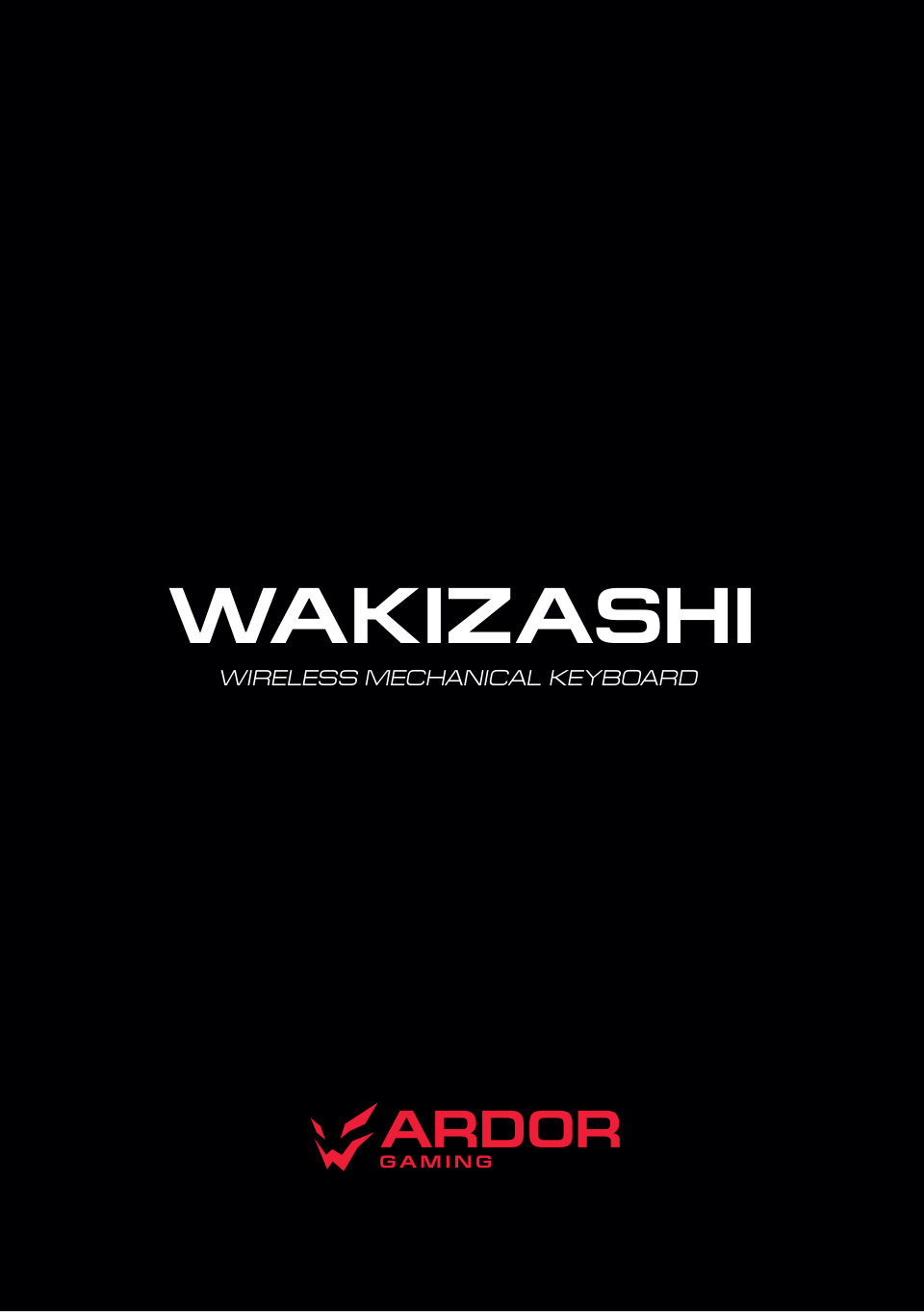 Клавиатура проводная + беспроводная ARDOR GAMING Wakizashi