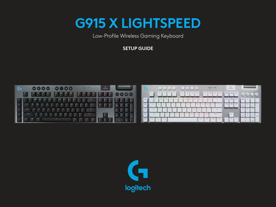 Клавиатура проводная + беспроводная Logitech G915 X LIGHTSPEED TKL