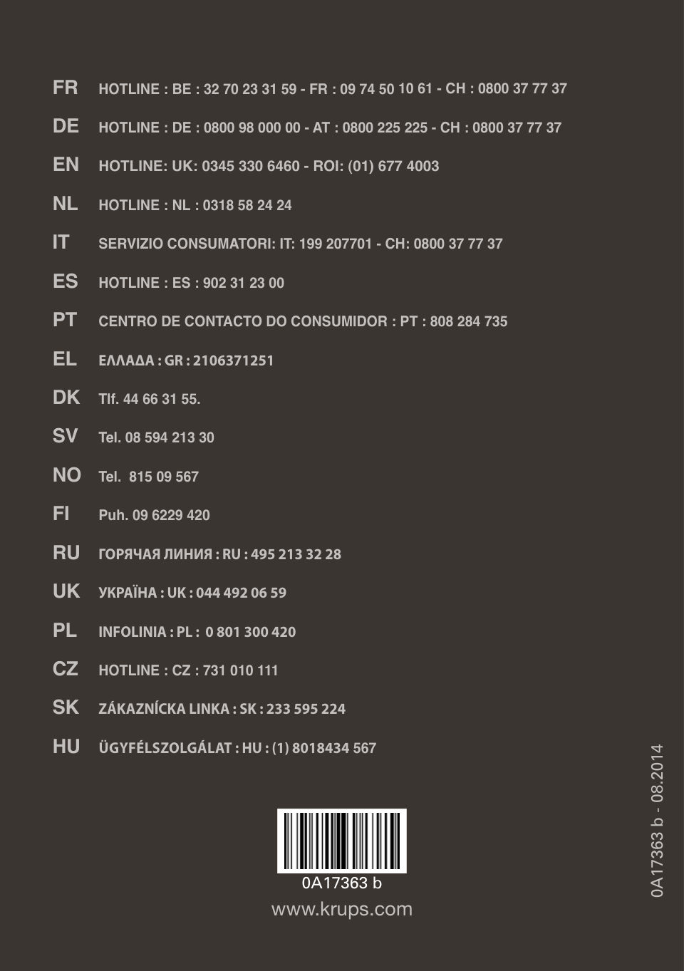 Кофемашина автоматическая Krups Essential EA810B70