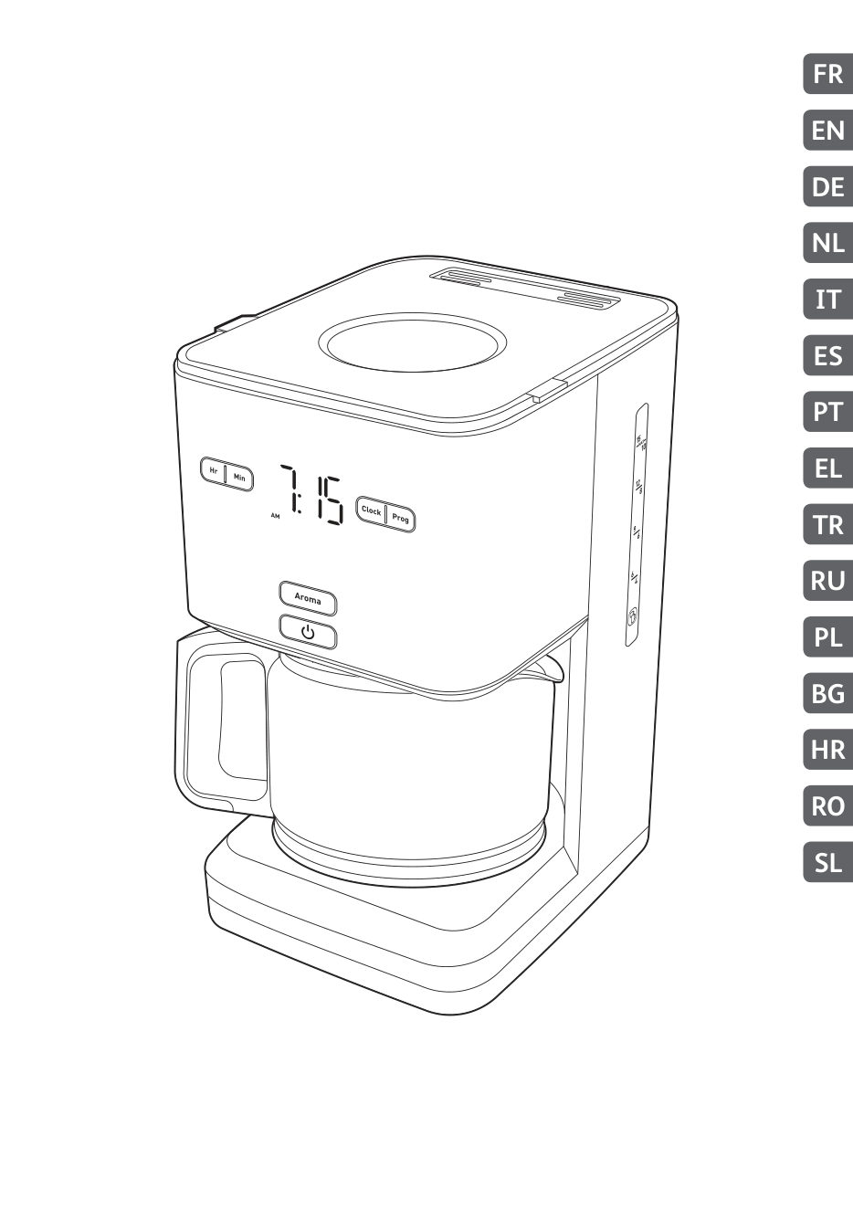 Кофеварка капельная Tefal CM600810